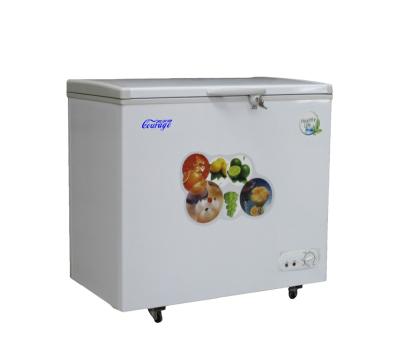 China BD-308 hotel freezerdual top double door open temp for sale