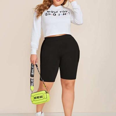 China Hot Selling Products Custom Made Anti-wrinkle Women Sports Pants OEM Design High Level Plus Mesh Pocket Patched Side Cycling Shorts for sale