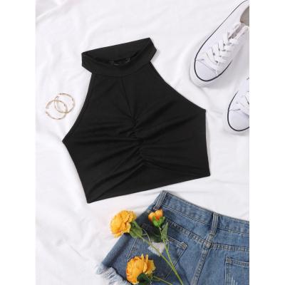 China Customizable Anti-Wrinkle Comfortable Comfortable Fitness Sexy Women's Breathable T-Shirts Crop Top for sale