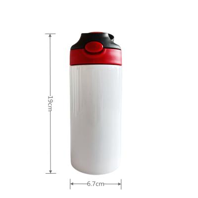 China US Warehouse Viable Sublimation Tumblers Stainless Steel 12oz 20oz Insulated Straight Tumblers Sublimation Kids Water Bottles for sale