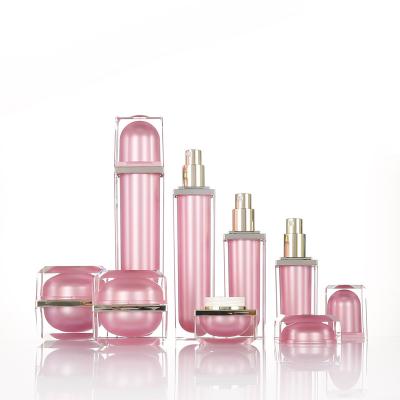 China Unique Quality Cosmetic 60ml Square Hard Guaranteed Empty Lotion Pump Bottles for sale