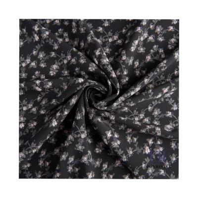 China Factory Price Workable Four Way Stretch 50D Floral Printing Polyester Spandex Soft High Elastic Fabric For Dress for sale