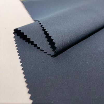 China Waterproof Wholesale Cotton Polyester Spandex Bilayer Bilayer Four Way Fabrics With For Activewear for sale