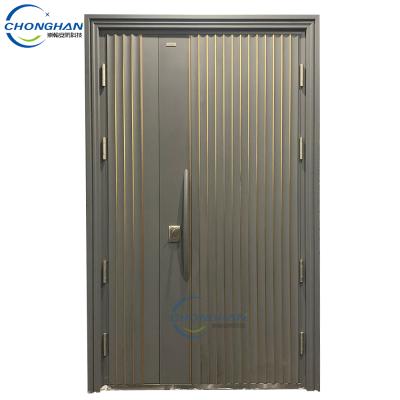 China Swing Patented Door Modern Product House Stainless Steel Front Security Door Designs for sale