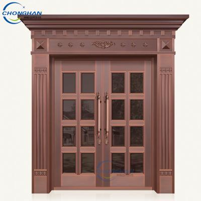 China Sliding CE Size Auto Customized Floating Panels Fully Finished Interior Door White Copper for sale