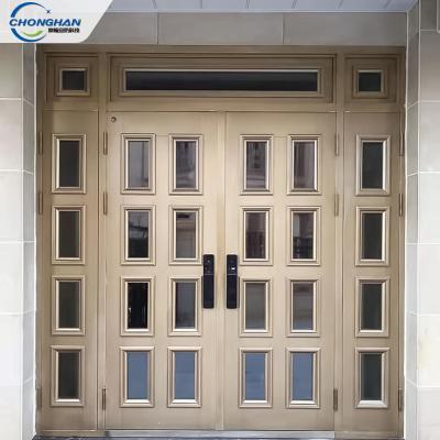 China Discount Price Factory Direct Sale Eco - Friendly Hand Crafted Custom Wrought Iron Door for sale