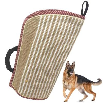 China Jute Outdoor Interactive Strong Canvas Puppy Sleeve Bite Sleeve Bite Arm Protection Game Sustainable Training Agility Toy for sale