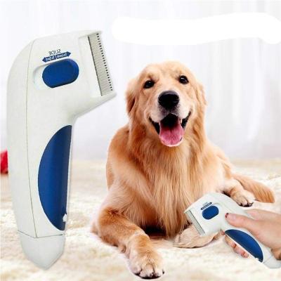 China Viable Flea Lice Products Maintenance Grooming Electric Pet Comb For Hair Growth For Dog Cats Cleaning Lice Comb Flea Remover TickCatcher for sale