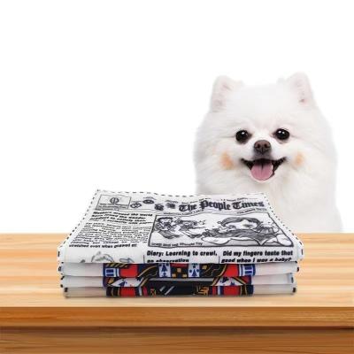 China DurablePortable Eco Friendly Healthy Newspaper Poker Interactive Interactive Dogs Squeak Chew Toys Non-Toxic for sale