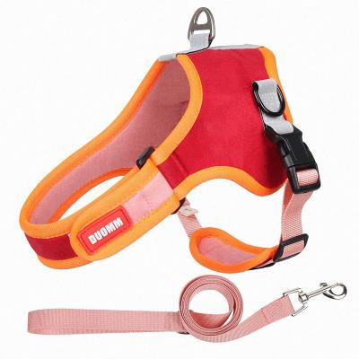 China Custom Pet Supplies 4 Color Wholesale New Breathable Design No Pull Adjustable Dog Harness for sale