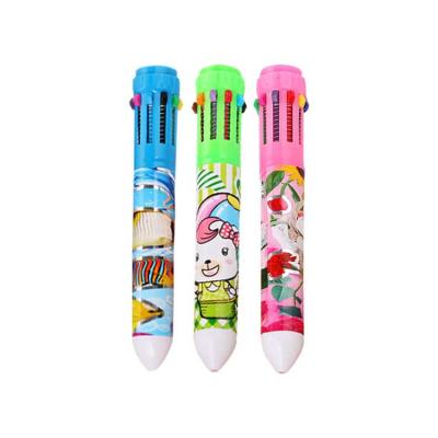 China Wholesale Black Plastic Promotional Pen Promotion Student Stationery Cute Multifunctional BIC Crystal Ball Pen for sale