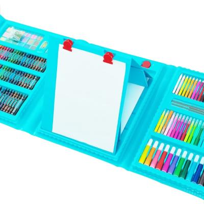 China Drawing Drawing Art Set For Kids as Painting Art Supplies Deluxe Plastic Case Gift 208pcs for sale