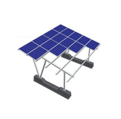 China Industrial Solar Power System Easy Installation PV Solar Panel Bracket Ground Mounting Structure For Solar Power Plants for sale