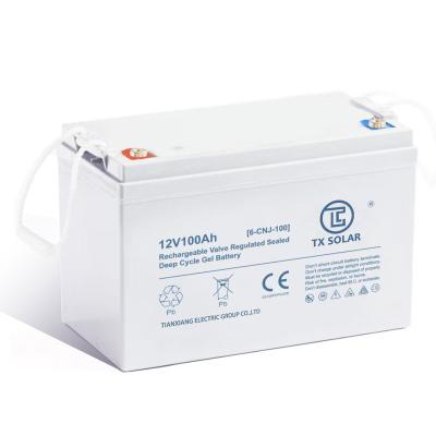 China Long Lasting Home Solar System 12V 100AH ​​150AH 200AH Gel Battery Deep Cycle 12V 100AH ​​150AH 200AH Solar Power Storage-Use For Solar Wind Home Using System for sale