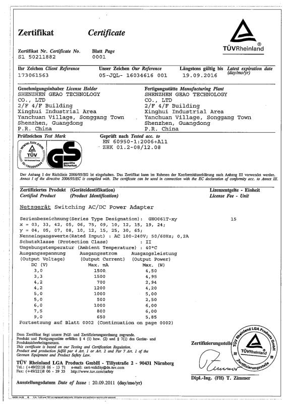 GS - Goochy (HK)  Industrial  Co., Limited