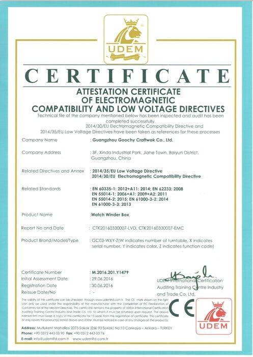 CE - Goochy (HK)  Industrial  Co., Limited