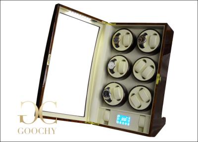 China Watch Mover / Multiple Watch Winder 12 Automatic Watches / Watch Winder 6 Motors for sale