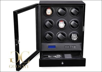 China Tag Automatic Watch Winder LED / Automatic Watch Case Winder for sale