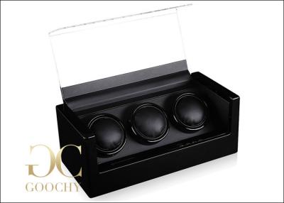 China Watch Box Winders And Cases / Triple Watch Winder For Automatic Watch for sale