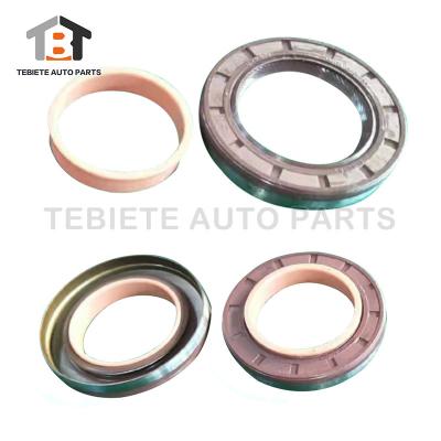 China TC 42*65*10 Gummiod 65mm Zahnradpumpe-Dichtungs-doppelte Lippenstrumpfband-Frühling Identifikations-42mm zu verkaufen