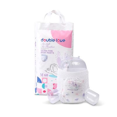 China Double Love Baby Diaper Wholes Bebek Bezi Printed Disposable Dry Outdoor Baby Diaper Manufacturers Wholesale In China Factory Exporters for sale