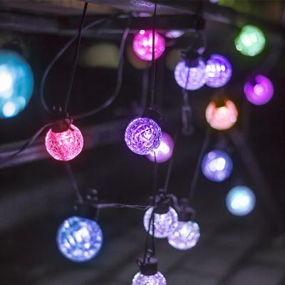 China Colorful LED String Light Waterproof IP65 RGB Decoration LED String Lights Outdoor String Light For Holiday for sale