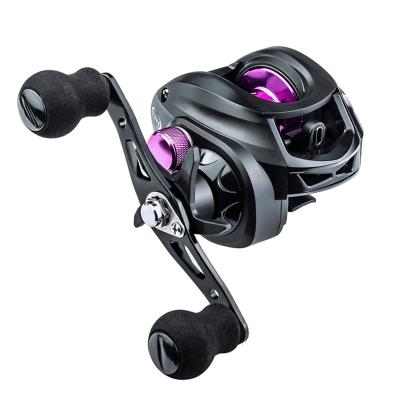 China Manufacturer 7.2:1 High Speed ​​12+1Bearing Straight Ball Mount Reel Fishing Baitcasting Reels for sale