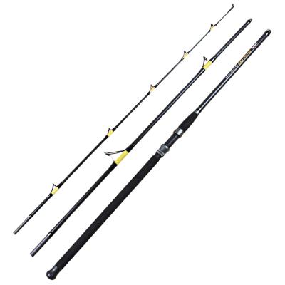 China Carbon Maker 2 3 Spinning Section 3.3m Seawater Carbon Fiber 2.8m 3m 3.6m Surfcasting Fishing Rod for sale