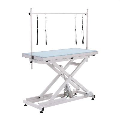 China Sustainable Adjustable Pet Grooming Table With Wiels for sale