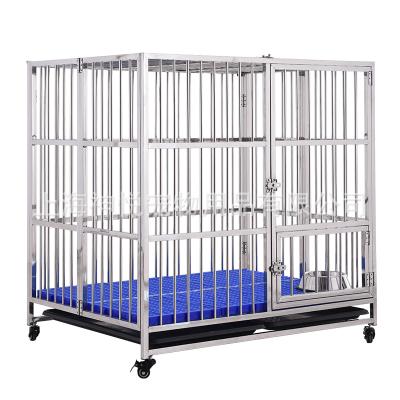 China Sustainable Heavy Duty Dog Travel Cage With Roof for sale