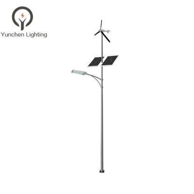 China Hot Sale 8m Poles 60W Outdoor Hybrid Solar Road Lighting Wind LED Solar Street Light for sale