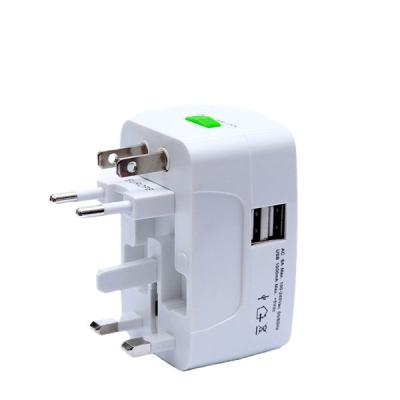 China Ezitown Portable Universal Travel Adapter With 2usb Universal Global International Travel Charger Adapter Plug Power Adapter Power Adapter for sale