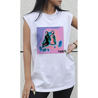 China Basic Solid Color Logo Women Tank Top Custom Made High Quality Fashion QUICK DRY Printing New for sale