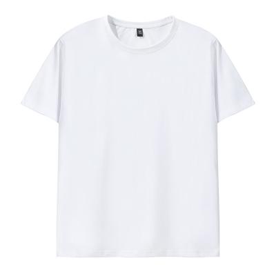 China 2022 Men's Heavy Oversized Thick Short Sleeve White Cotton T-Shirt Customized High Quality QUICK DRY for sale