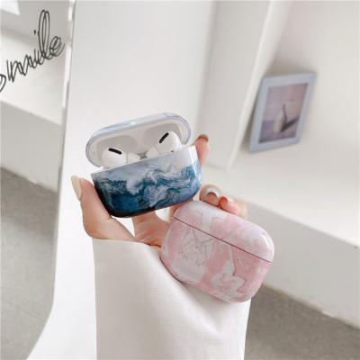 China 2022 Marble Beauty IMD Designer Comfortable Minimalist Printing For Pro 3 2 Wireless 1 Airpods Cover Earphone Accessories For Airpods Case for sale