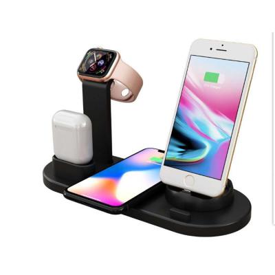 China Original factory newest mobile phone 3 in 1 wireless charger smartphone headset 3 in 1 wireless charging station for sale