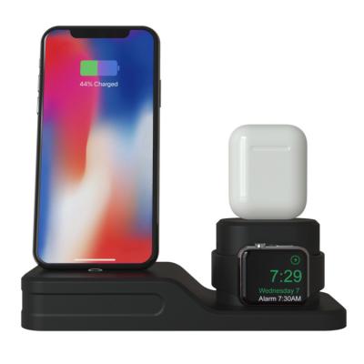 China Mobile Phone OEM Custom Logo 4 in 1 Fast Charger Wireless Charger Charging Watch Phone for sale