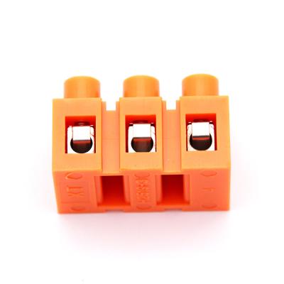 China H Series H2519-3 Plastic Terminal Block 3 Position Connector Terminal 0.5-6 for sale