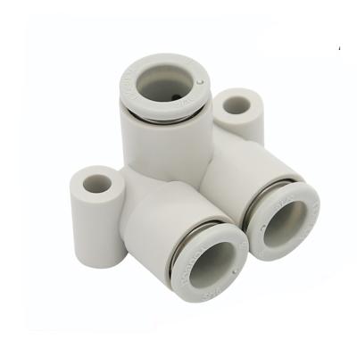 China KQ2LU04- 0H Partial Three Way AM Joint Type Hose Fitting Pneumatic Tube Male Branch Elbow Quick Connector for sale