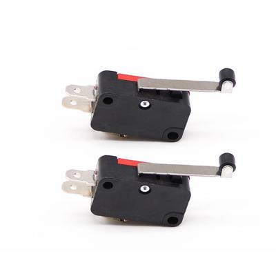 China Plastic+metal V-156-1C25 15A Micro Momentary Push Button SPDT Action Limit Switch Travel Snap Switch for sale