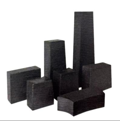 Cina MgO-CaO-C Firebrick Black serie 50 30MPa-35MPa mattoni refrattari di magnesite in vendita