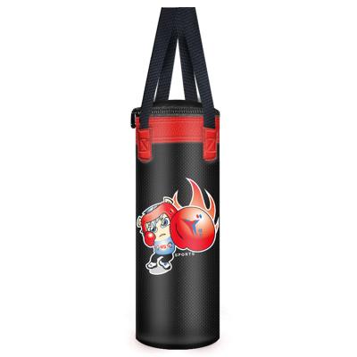 China Hot Selling Hanging PU Leather Hanging Type Custom Boxing Sandbag For Kids for sale