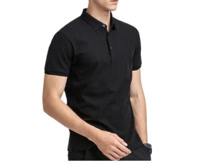 China Custom Made Foreign Trade Manufacturer Sales QUICK DRY Border Polo T-shirts Quick-drying Slim Fit For Men for sale