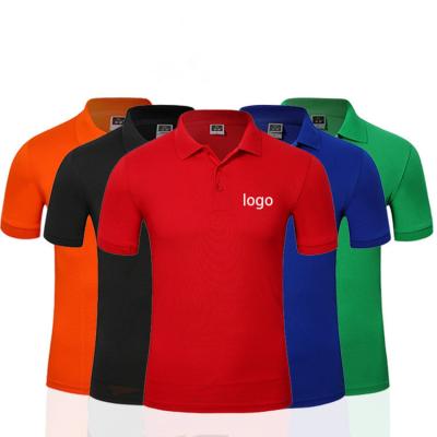 China QUICK DRY custom men's custom logo factory direct sales polo shirt polo golf slim fit t-shirts for sale