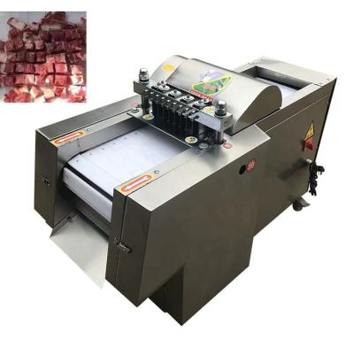 China Easy To Use Beef Meat Cube Meat Dicer Machine Large Scale Frozen Processing Meat Cutter Cutting Machine for sale