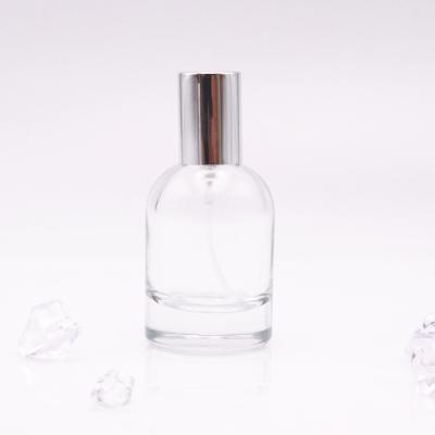 China Hot Sale Cosmetic Spray Perfume Bottle 50ml Cosmetic Bottle Packaging Transparent Glass 30ml Perfume Bottles for sale