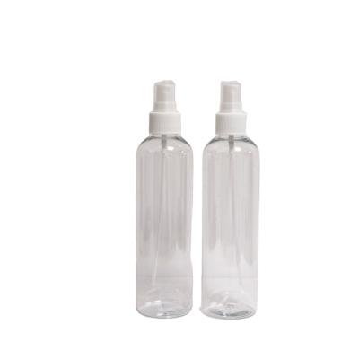 China 100ml Spray Bottle Transparent Plastic Water Bottles Cosmetic Hot Selling Amber Plastic Spray Bottle for sale