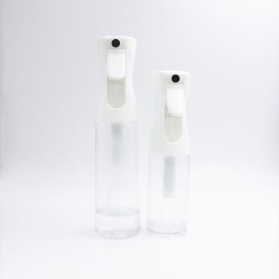 China Cosmetic Transparent Plastic Empty Spray Bottle Large Continuous Spray Bottle 200ml 300ml 500ml for sale