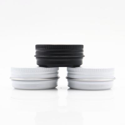 China Wholesale Aluminum Black Aluminum Sugar Jar 30g 50g 60g 80g 100g Luxury Food Storage Jars White Luxury Jars for sale