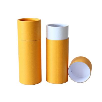 China Recycled Materials Custom Design Black Paper Tube Perfume Bottle Paper Cylinder Paper Cylinder Cardboard Papertube Cosmetic Packaging Packaging for sale